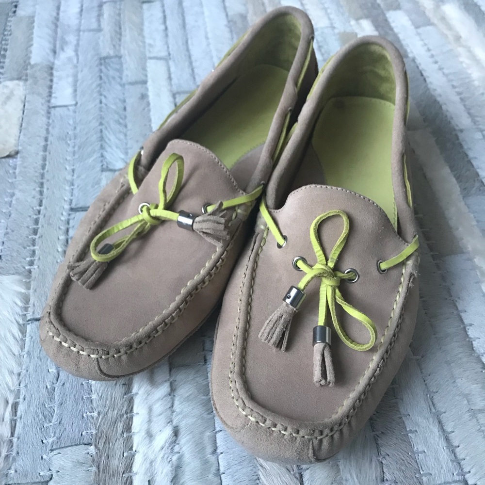 Cole Haan Suede Slip On Flats/Loafers
